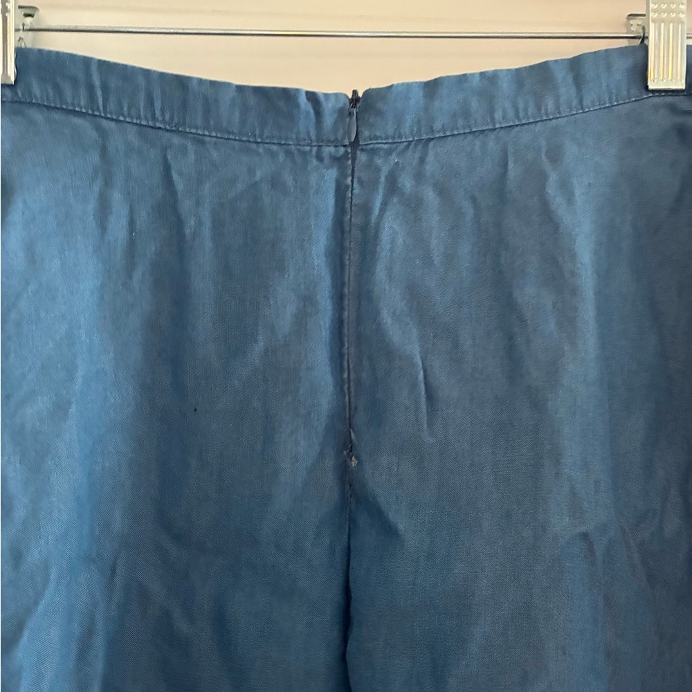 Lulu's Blue Skater Skirt